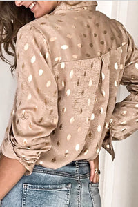 Golden Dot Blouse