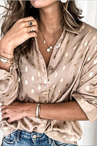 Golden Dot Blouse