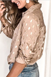 Golden Dot Blouse