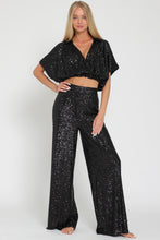 Load image into Gallery viewer, Sequins High Waist Pants
