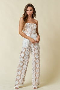 Organza Tube Jumpsuit