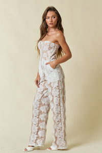 Organza Tube Jumpsuit