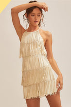 Load image into Gallery viewer, Studded Fringe Romper
