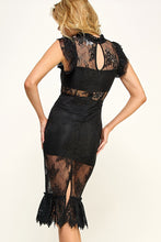 Load image into Gallery viewer, Cut Out Lace Dress
