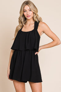 Ruffle Cami Romper