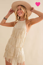 Load image into Gallery viewer, Studded Fringe Romper
