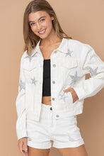 Load image into Gallery viewer, Stars Denim Jacket
