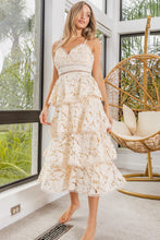 Load image into Gallery viewer, Laced Tiered Dress
