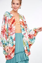 Load image into Gallery viewer, Balloon Tropical Kimono
