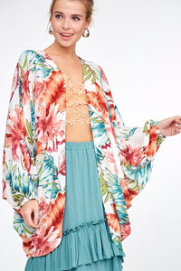 Balloon Tropical Kimono