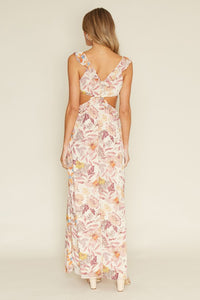 Floral Cut Out Maxi