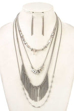 Load image into Gallery viewer, Multilayered Fringe Necklace
