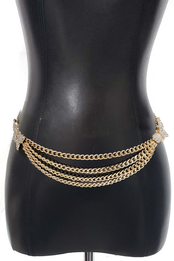 Butterfly Chain Belt