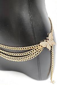 Butterfly Chain Belt