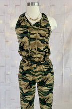 Load image into Gallery viewer, Camou Hood  Jumpsuit
