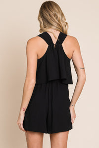 Ruffle Cami Romper