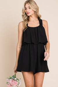 Ruffle Cami Romper