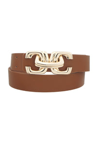 Linked Buckle Chain Belt