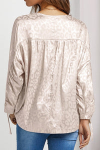 Satin Leo Blouse