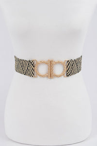 Straw Metal Belt