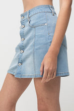 Load image into Gallery viewer, Denim Washed Skirt
