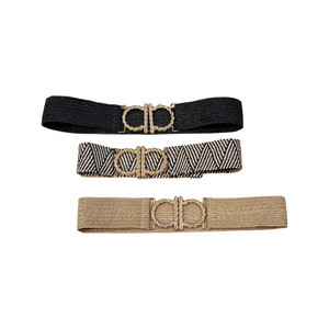 Straw Metal Belt