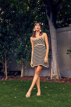 Load image into Gallery viewer, Knitted Stripe Dress
