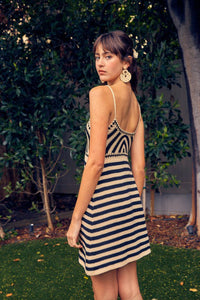 Knitted Stripe Dress