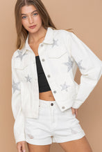 Load image into Gallery viewer, Stars Denim Jacket
