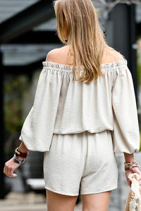 Off Shoulder Romper