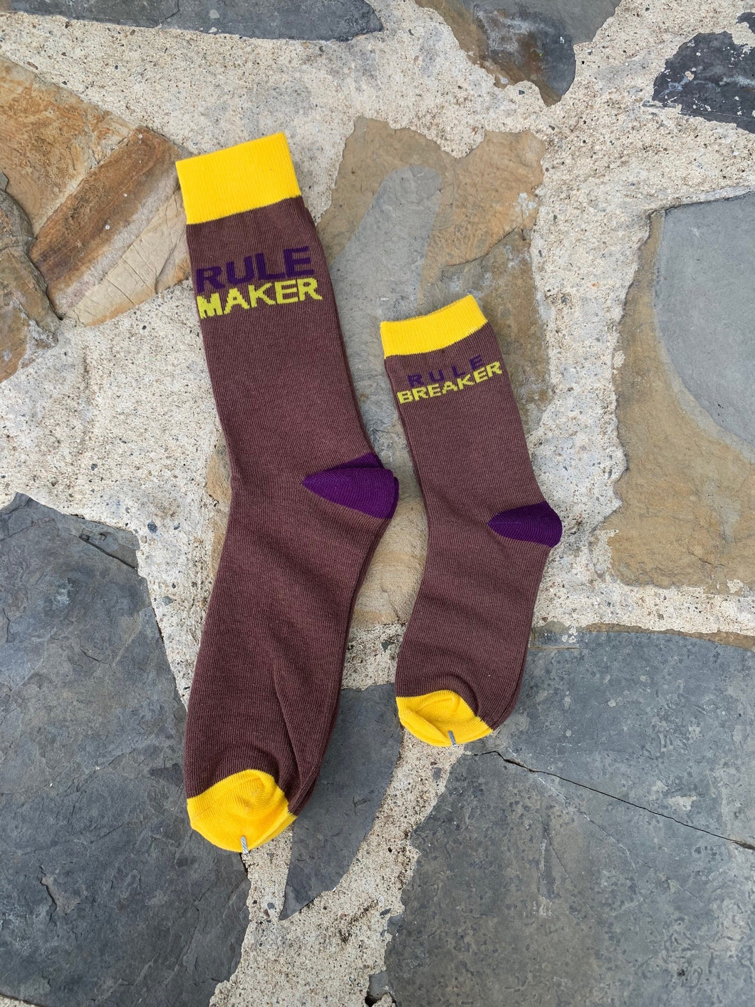 Daddy & Me Socks; Rule Maker/Breaker