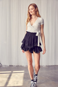 Ruffle Skort